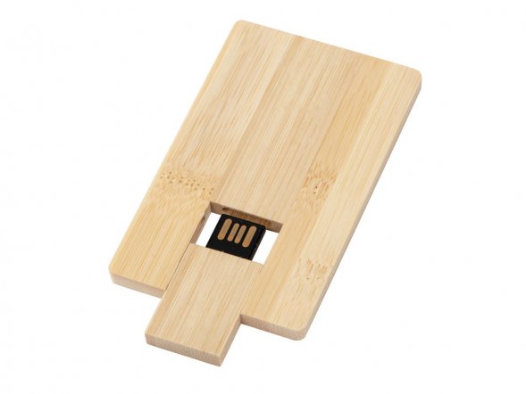 USB 2.0- флешка на 32 Гб Bamboo Card 
