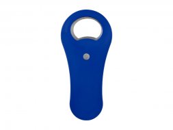 Магнитная открывалка для бутылок Rally, синий классический
