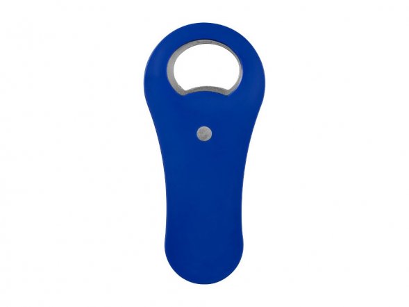 Магнитная открывалка для бутылок Rally, синий классический 
