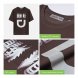 Футболка унисекс RUST NEO, 100% хлопок, 240 гр., коричневый, размер XL/2XL 