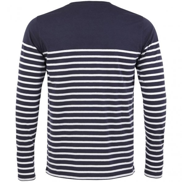 Футболка мужская с длинным рукавом Matelot LSL Men, синяя с белым 