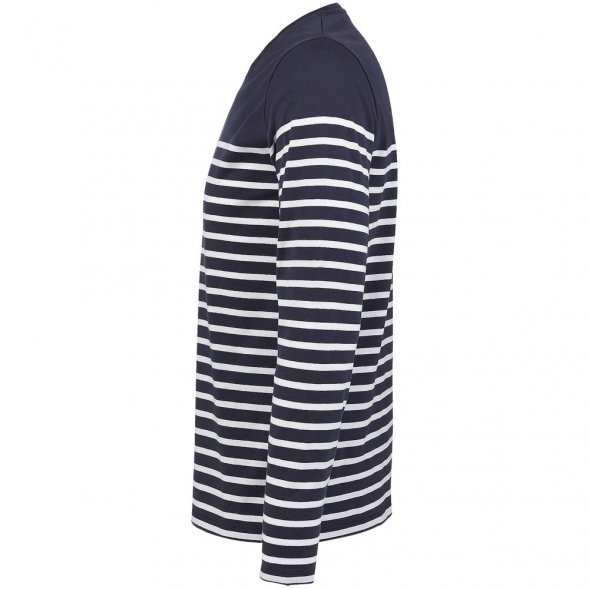 Футболка мужская с длинным рукавом Matelot LSL Men, синяя с белым 