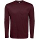 Футболка с длинным рукавом Monarch 150, бордовая 