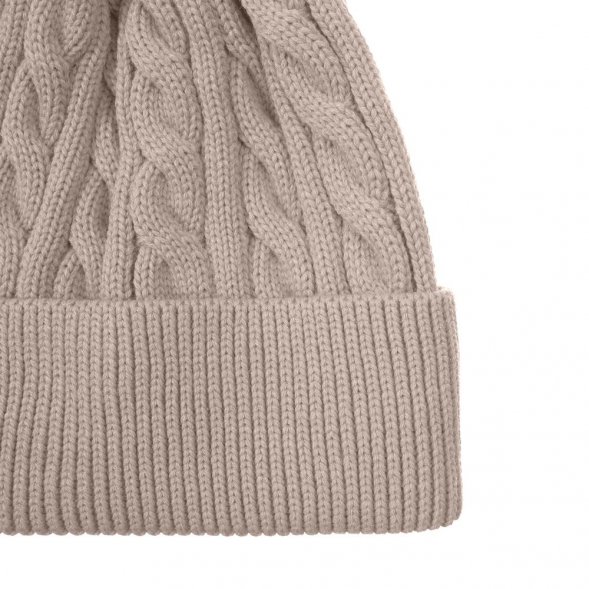 Шапка Heat Trick, бежевый меланж 