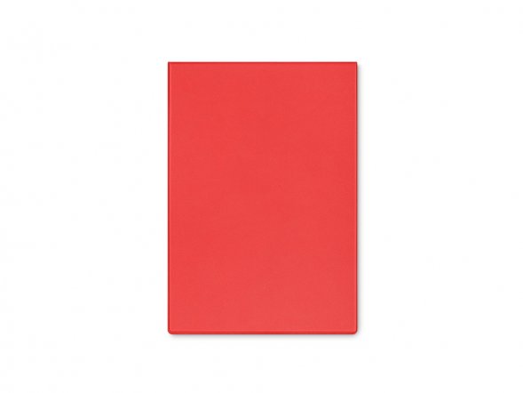 Планшет на магнитах без крышки из экокожи Favor, красный 