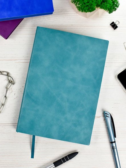 Ежедневник Martos, недатированный, бирюзовый 