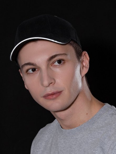 Бейсболка Hard Work Black со светоотражающим элементом 