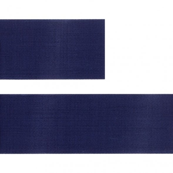 Лента сатиновая Satin 35 XL, темно-синяя, 160 см 