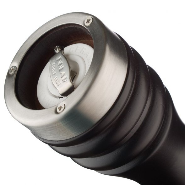 Мельница для перца Color Wood, малая, черная 