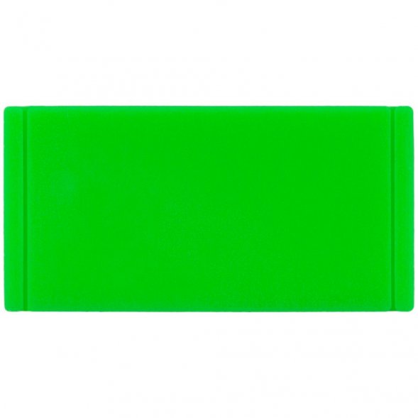 Лейбл из ПВХ Dzeta, S, зеленый неон 