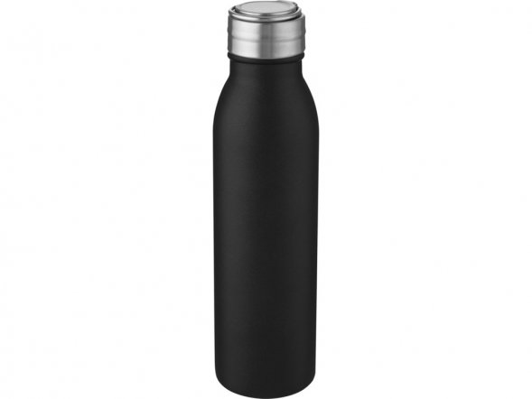 Harper, спортивная бутылка из нержавеющей стали объемом 700 мл с металлической петлей, черный 