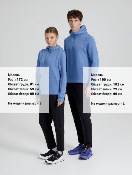 Анорак унисекс Lovi, синий 