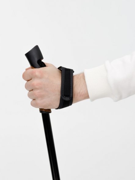 Палки для скандинавской ходьбы Trekk, черные 