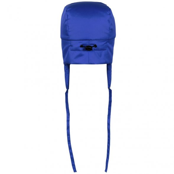 Шапка-ушанка Shelter, ярко-синяя 