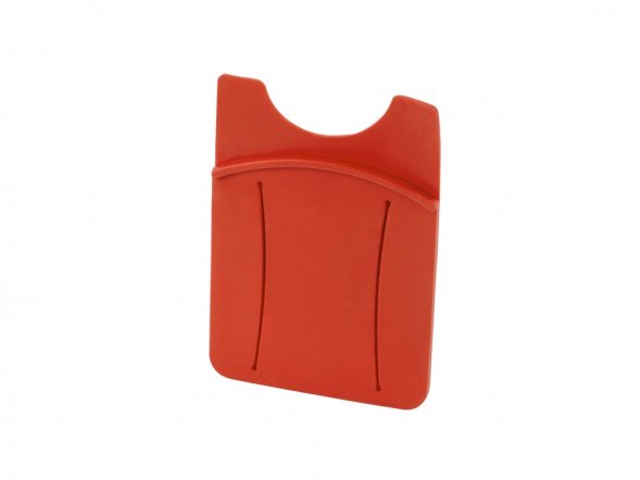 Картхолдер для телефона с держателем Trighold, красный 