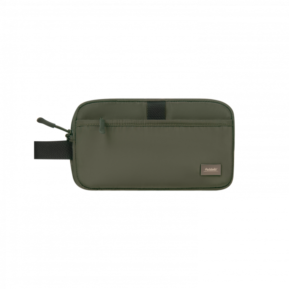 Дорожная косметичка Boston, зеленая 