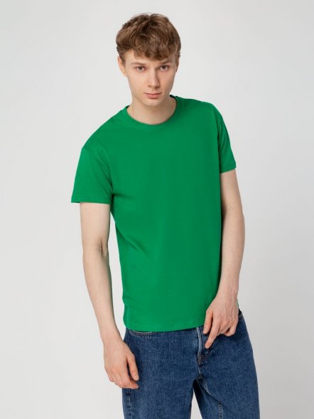 Футболка унисекс Regent 150, ярко-зеленая 