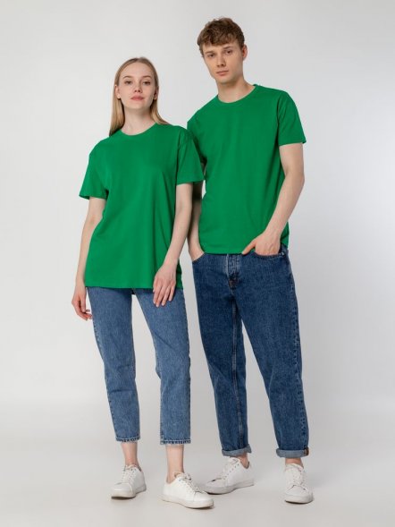 Футболка унисекс Regent 150, ярко-зеленая 