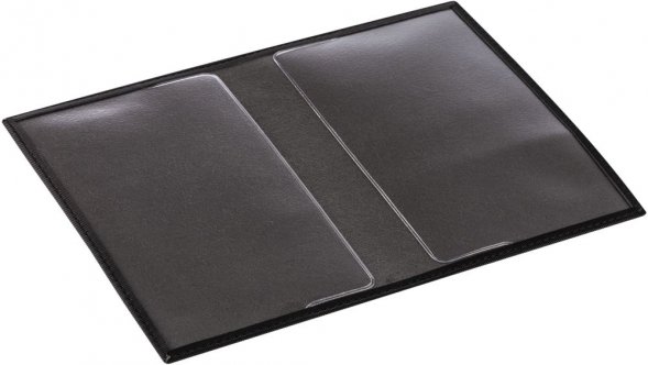 Обложка для паспорта Twill, черная 