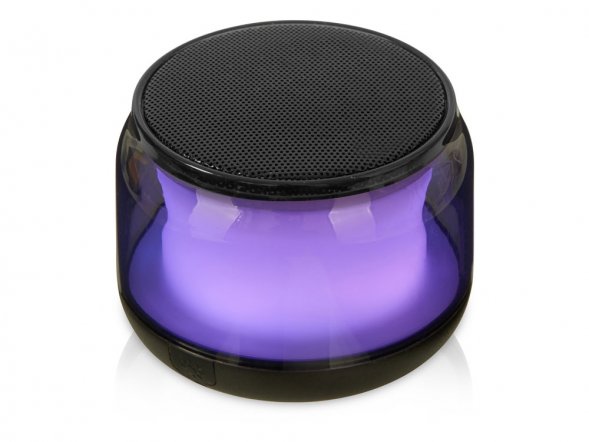 Колонка с подсветкой RGB Dance, черный 