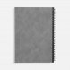 Ежедневник Notera Maxi, недатированный, серый 