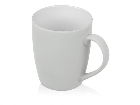 Кружка с покрытием soft-touch Tulip Gum, светло-серый NEW 420C 