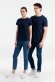 Футболка женская T-bolka Stretch Light Lady, темно-синяя (navy) 