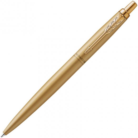 Ручка шариковая Parker Jotter XL Monochrome Gold, золотистая 