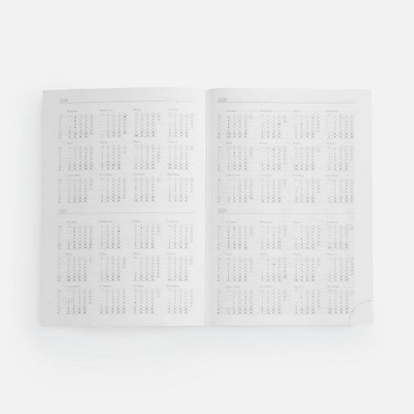 Ежедневник Favor Metal, недатированный, черный 