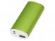 Портативное зарядное устройство Квазар, 4400 mAh, зеленое яблоко 