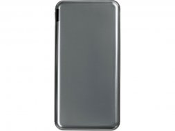 Внешний аккумулятор Forge v.2, металл, 10000mah, серебристый