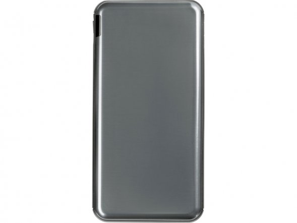 Внешний аккумулятор Forge v.2, металл, 10000mah, серебристый 