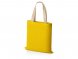 Сумка для шопинга Steady из хлопка с парусиновыми ручками, 260 г/м2, желтый 
