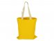 Сумка для шопинга Steady из хлопка с парусиновыми ручками, 260 г/м2, желтый 