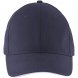 Бейсболка Solar, темно-синяя с белым 