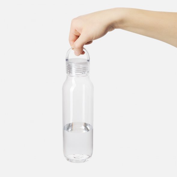 Бутылка для воды Impulse, прозрачная 