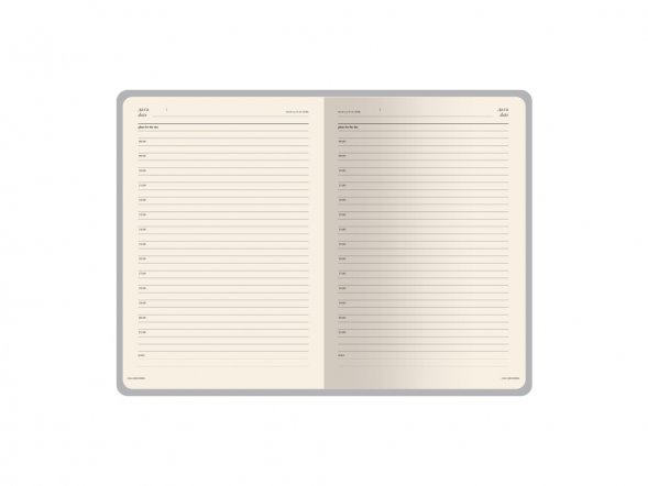 Ежедневник недатированный А5+ Classic, темно-зеленый 