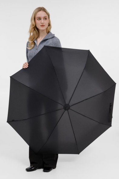 Складной зонт U.090, черный 