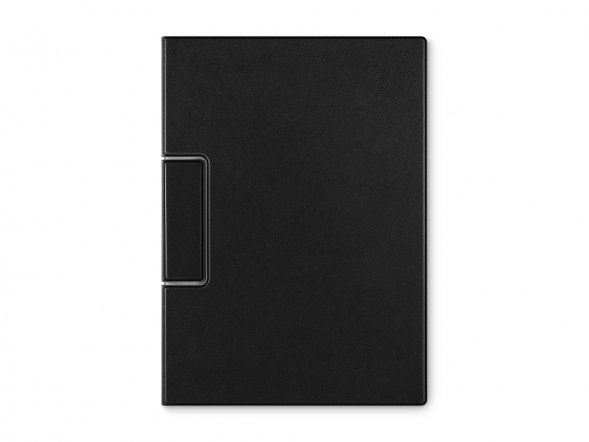Планшет на магнитах с крышкой из экокожи Favor, черный 