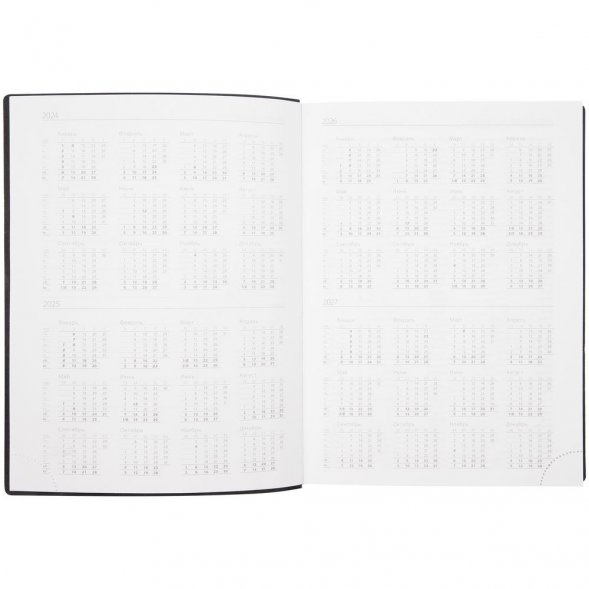 Ежедневник Vivian, недатированный, темно-синий 