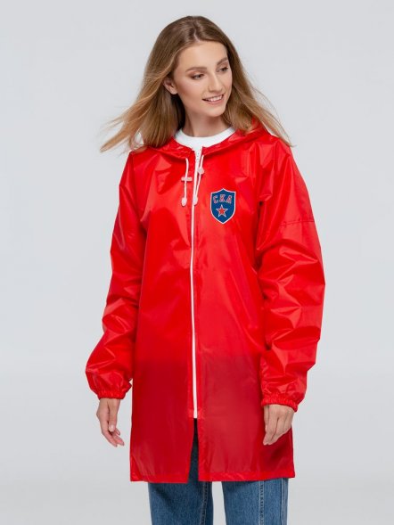 Дождевик «СКА», красный 
