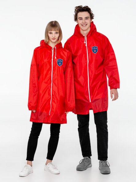Дождевик «СКА», красный 