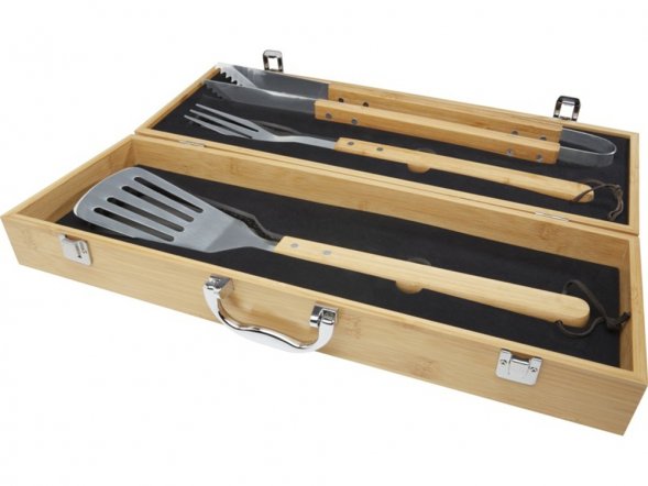 Assadus Набор для барбекю из 3 предметов, natural 