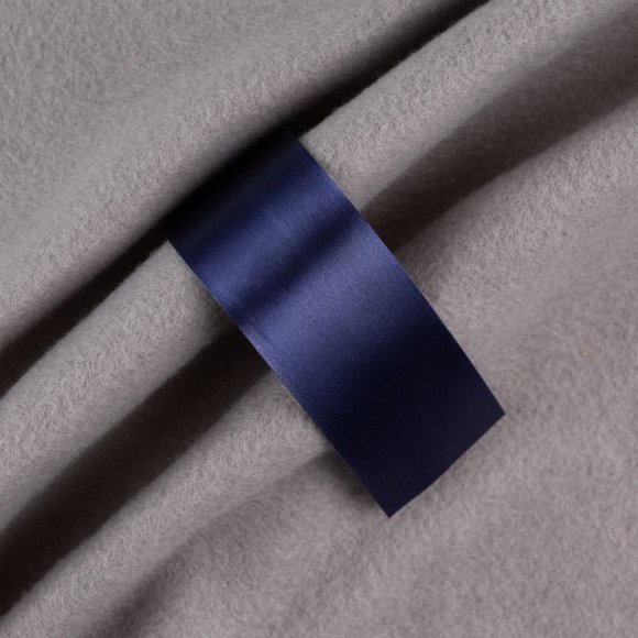 Лента сатиновая Satin 35 XL, темно-синяя, 170 см 