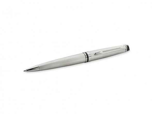Шариковая ручка Waterman Expert 3, цвет: Stainless Steel CT, стержень: Mblue 