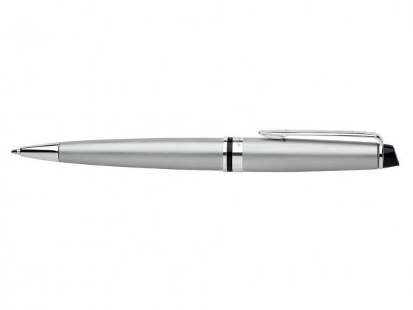 Шариковая ручка Waterman Expert 3, цвет: Stainless Steel CT, стержень: Mblue 
