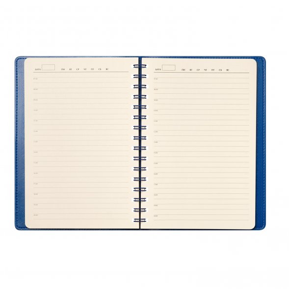 Ежедневник Vista Neo недатированный, ярко-синий 