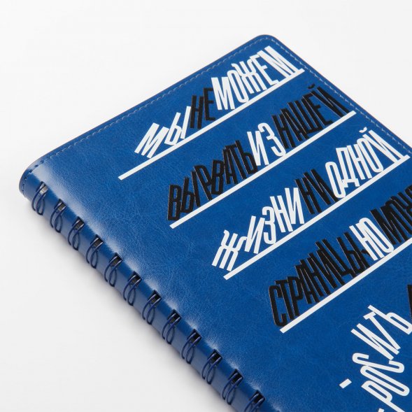 Ежедневник Vista Neo недатированный, ярко-синий 