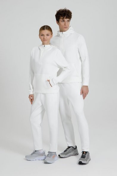 Анорак унисекс Lovi, молочно-белый 