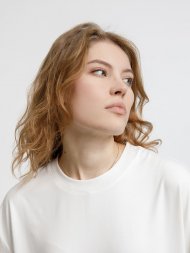 Футболка оверсайз унисекс Lavinia, белая